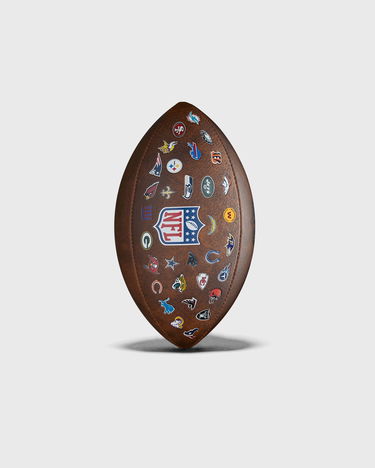 Sportsudstyr Wilson Tennis NFL Throwback 32 Team Logo Football Brun | WTF1758XBNF32, 1