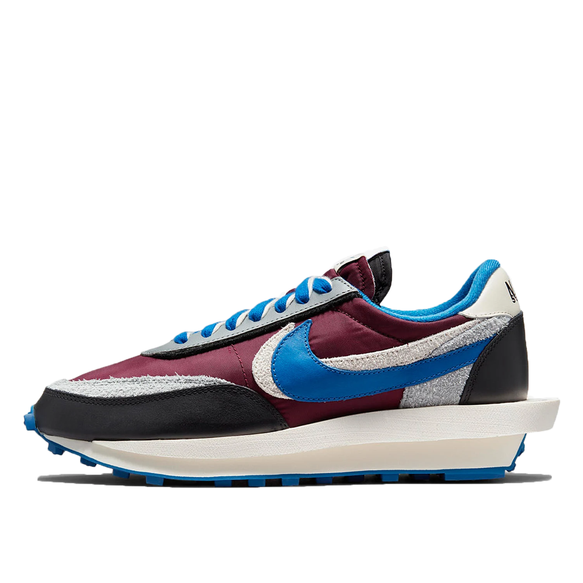 Sneakers og sko Nike sacai x Undercover x LDWaffle "Night Maroon Team Royal" Bourgogne | DJ4877-600, 1