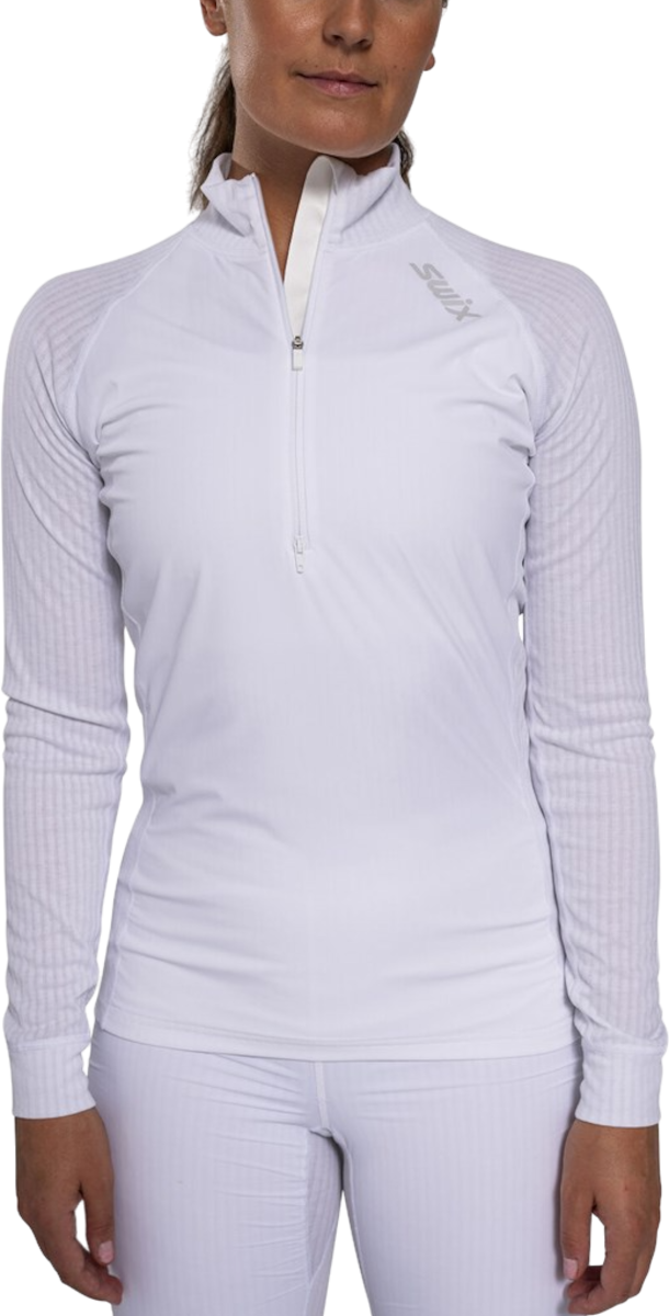 T-shirt SWIX Swix RaceX Classic Wind Half Zip Top Hvid | 10104-23-00000