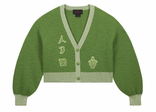 Sweater Jordan UNION x Bephies Beauty Supply Women's Cardigan Grøn | FD4250-377, 0