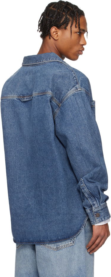 Skjorte AGOLDE AGOLDE Atticus Denim Jacket Blå | A4031-1206, 2