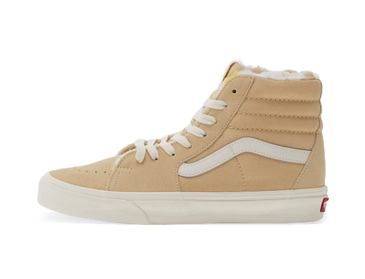 Skateboarding Vans SK8-Hi Cozy Beige | VN0A7Q5NBVV1