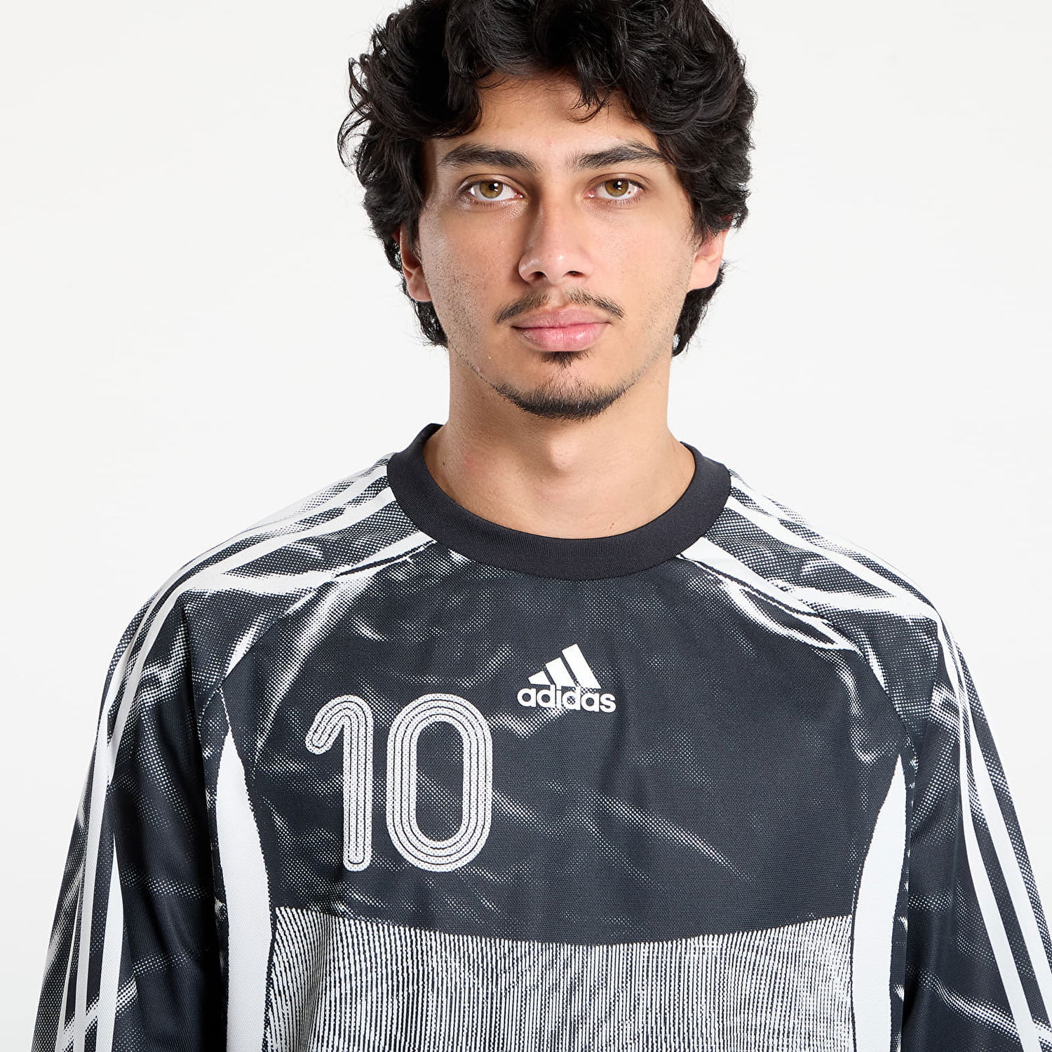 Jersey adidas Performance Adilenium Season 4 Teamgeist Printed Soccer Jersey Sort | KF8522, 1