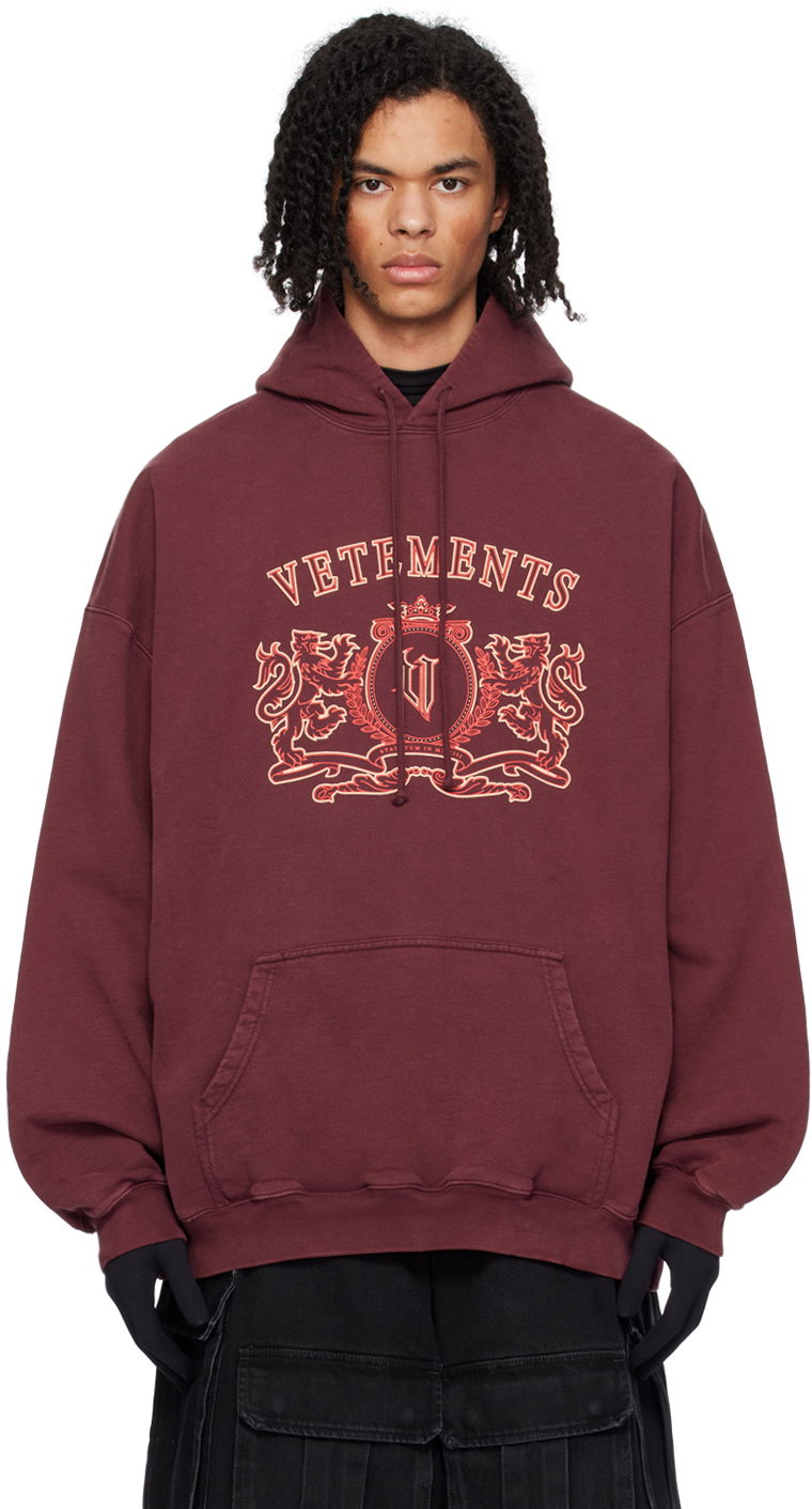 Sweatshirt VETEMENTS Royal Hoodie Rød | UE64HD310RR, 0