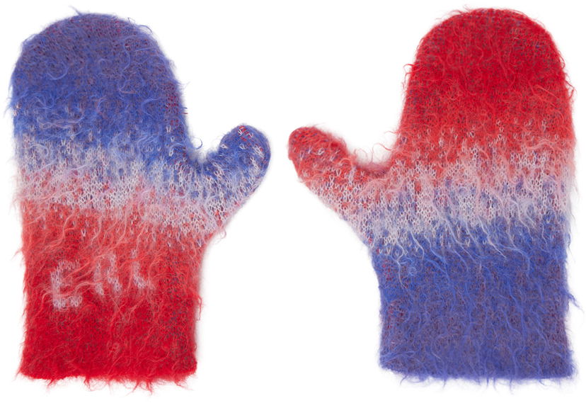 Handsker ERL ERL Degrade Knitted Mittens Flerfarvet | ERL06K055