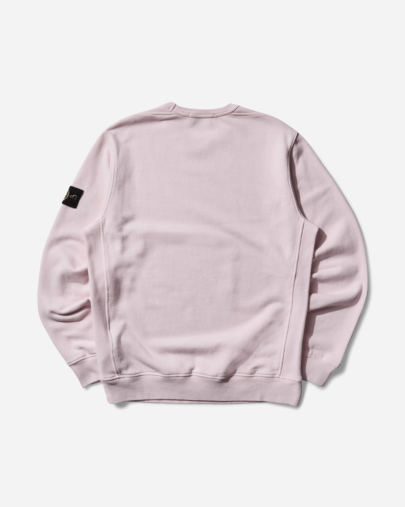 Sweatshirt Stone Island Garment Dyed Crewneck Sweatshirt Lyserød | K2S15-6100028-S0A20 V0080