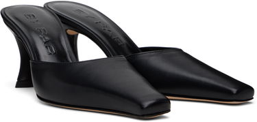 Sneakers og sko BY FAR Selene Leather Mules Sort | MWFHC018CL013BK001PL, 3
