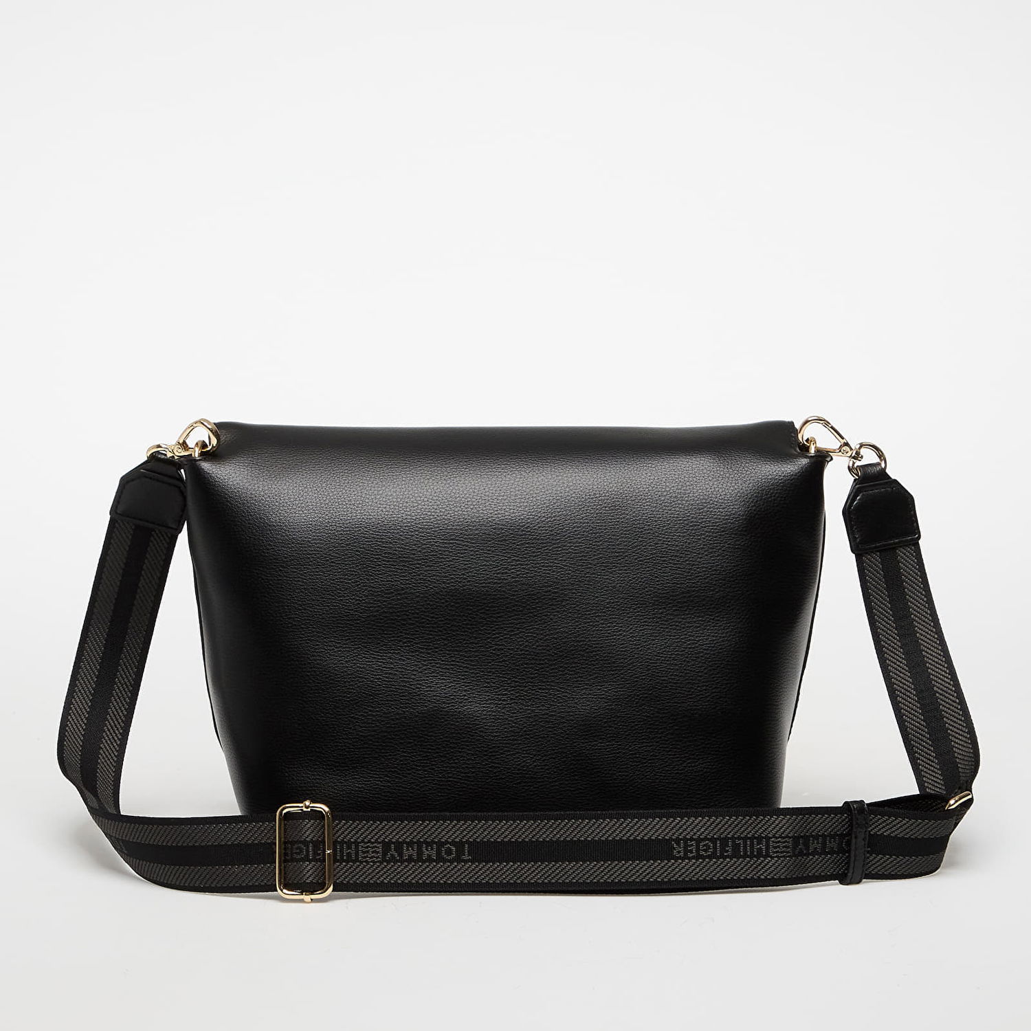 Skuldertaske Tommy Hilfiger Tommy Hilfiger Logotape Med Crossover Bag Sort | AW0AW17692 BDS, 1