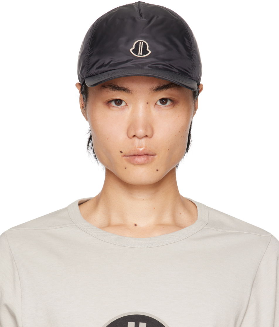 Kasket Rick Owens Moncler x Patch Cap Sort | MU02C3B03 M3632, 0