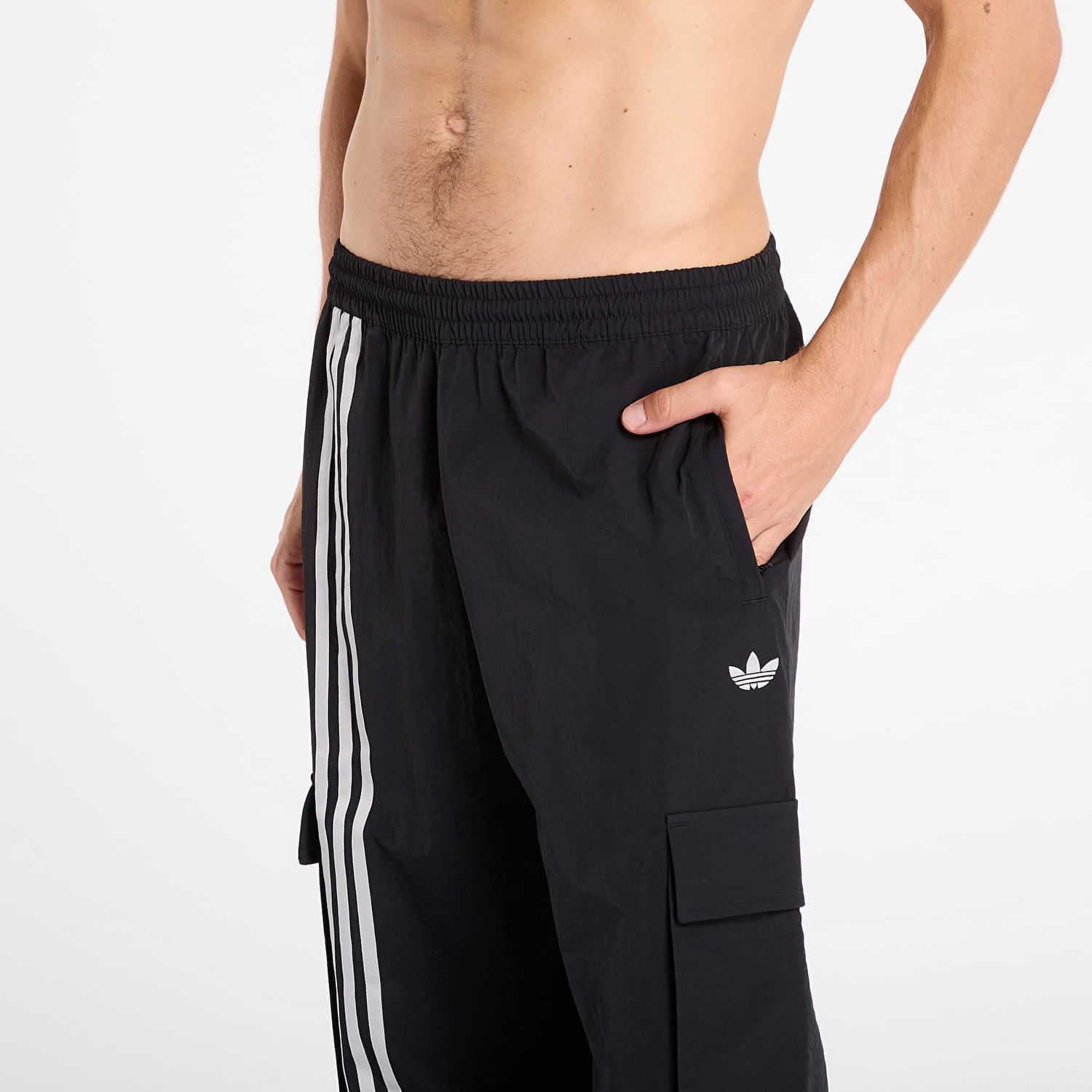 Cargo bukser adidas Performance Front Stripes Woven Cargo Pants Sort | JV9892, 1