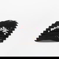 Palm Angels Curved Logo Painted Cap