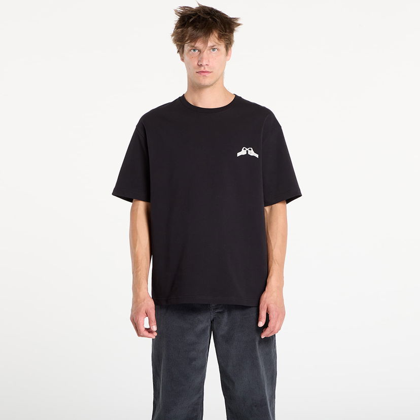 T-shirt Samsoe Samsoe Samsøe Samsøe Saflorian T-Shirt Sort | U25300007_CLR002384