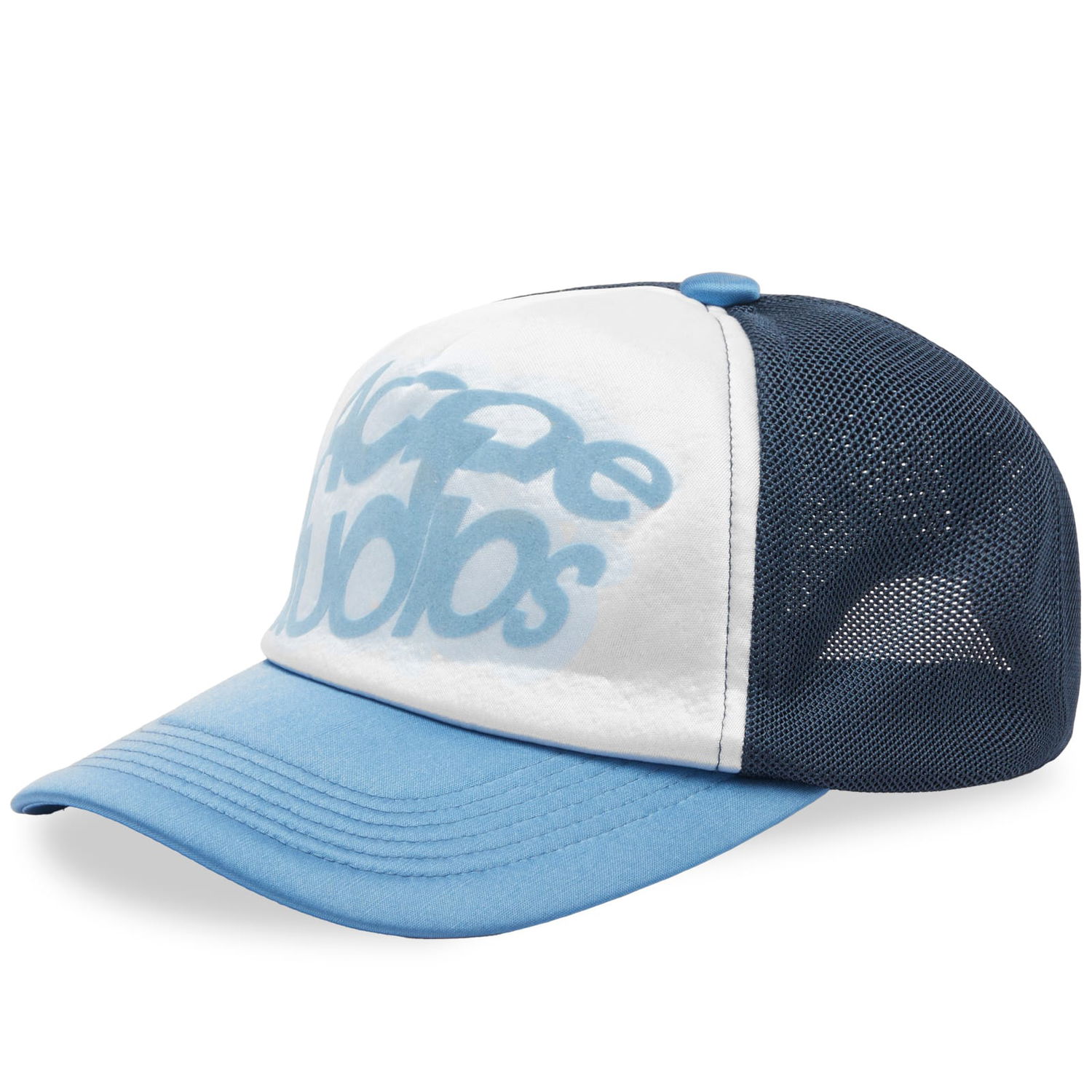 Kasket Acne Studios Cape Fisheye Logo Cap Blå | C40325-BQC, 0