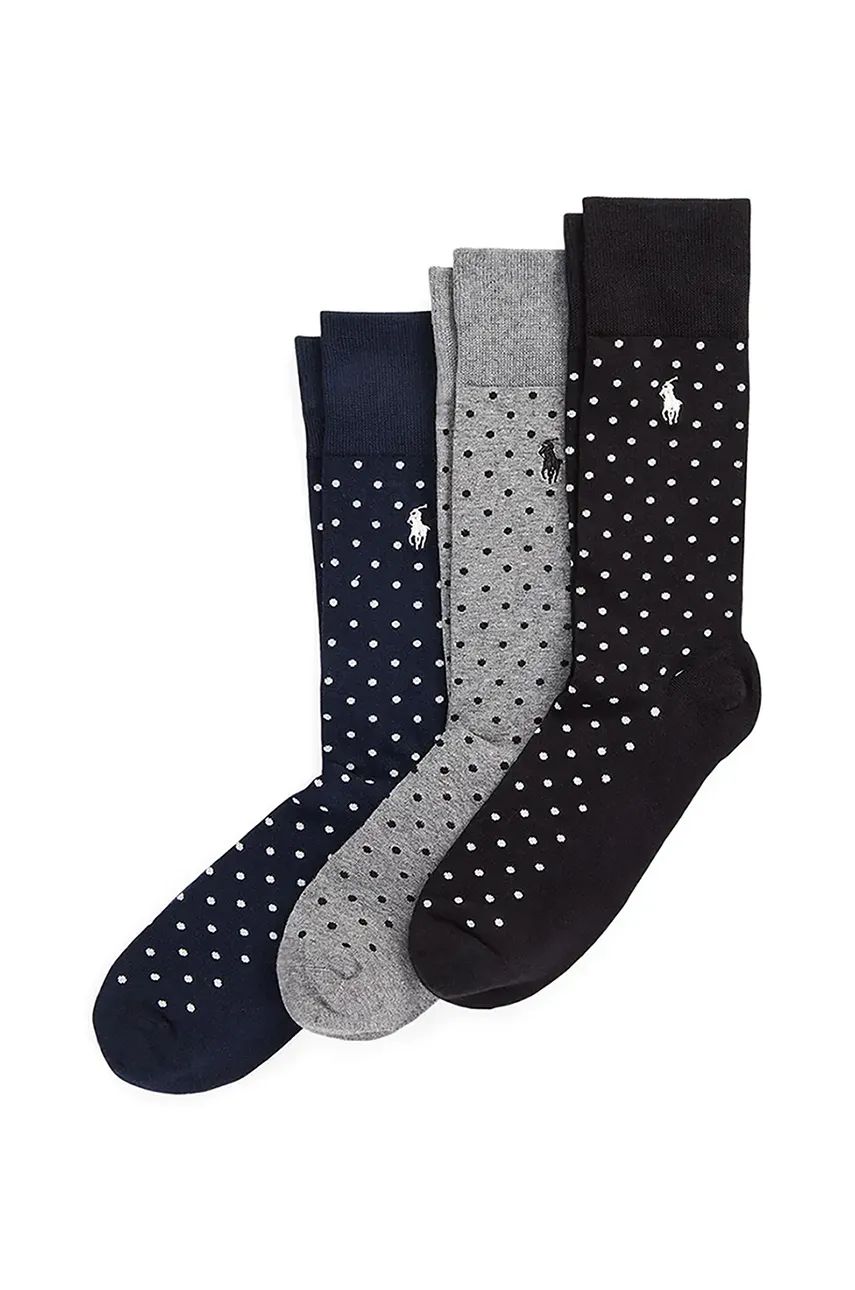 Sokker Polo by Ralph Lauren 3 Pack Dotted Socks Flerfarvet | 449958852, 0