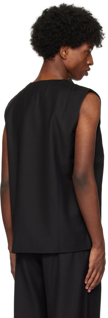 Tanktop HELIOT EMIL Aegis Tailored Tank Top Sort | AW24_M_04_047_BLK01, 2