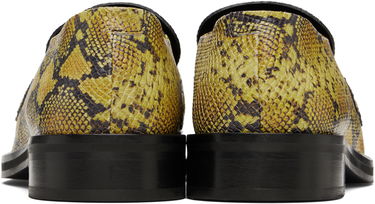 Sneakers og sko Martine Rose Martine Rose Square Toe Loafers with Chain Gul | 1026LE02309M, 1