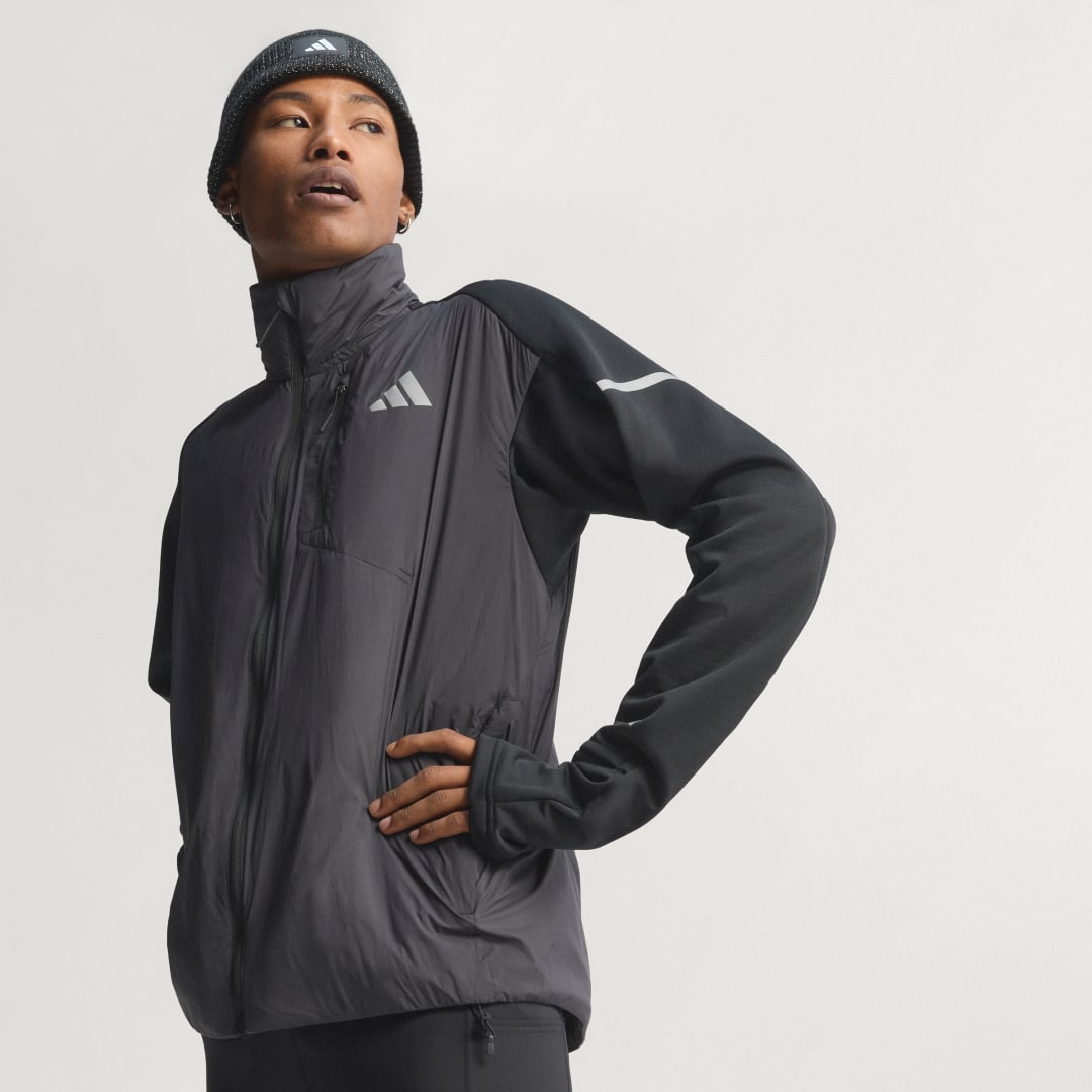 Jakke adidas Performance Climawarm Running Jacket Adi365 Sort | JM5729, 0