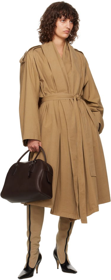 Rejsetaske The Row The Row India 12.00 Leather Handbag Brun | W1595-L72, 3