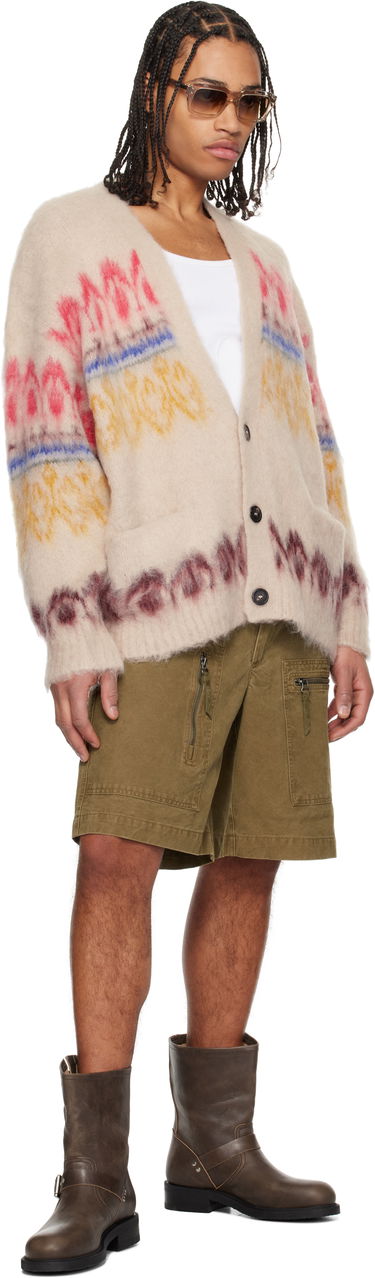 Sweater ISABEL MARANT Isabel Marant Dyston Knit Cardigan Beige | 24AMA032HA, 3
