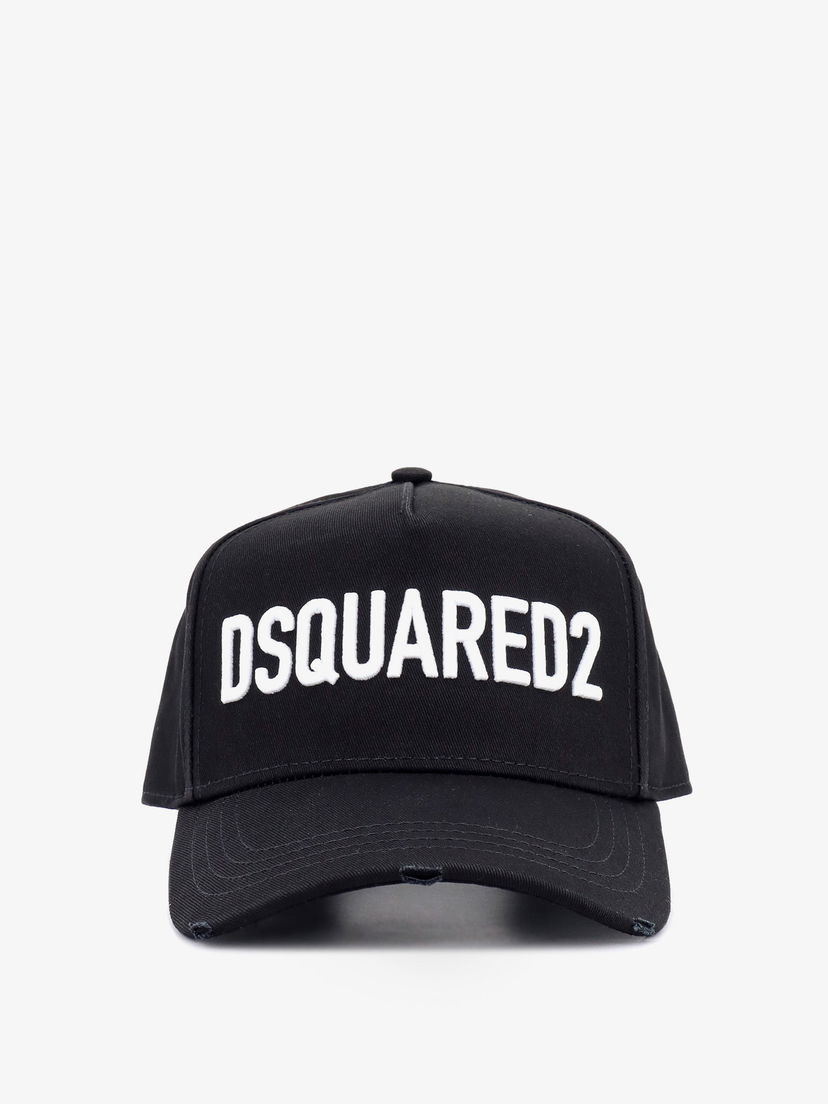 Kasket DSQUARED2 DSQUARED2 Baseball Cap with Logo Sort | BCM066005C00001M063