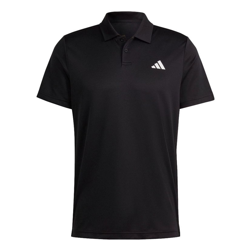 Polo skjorte adidas Originals HEAT.RDY Tennis Polo Shirt Sort | HS3236