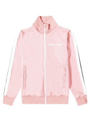 Bomberjakke Palm Angels Taped Track Jacket Lyserød | PMBD001C99FAB0013401