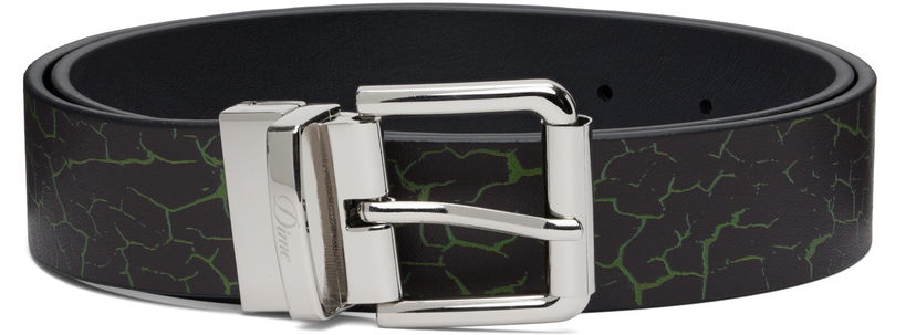 Bælter Dime Dime Reversible Leather Belt Sort | DIMEFA2534BLK