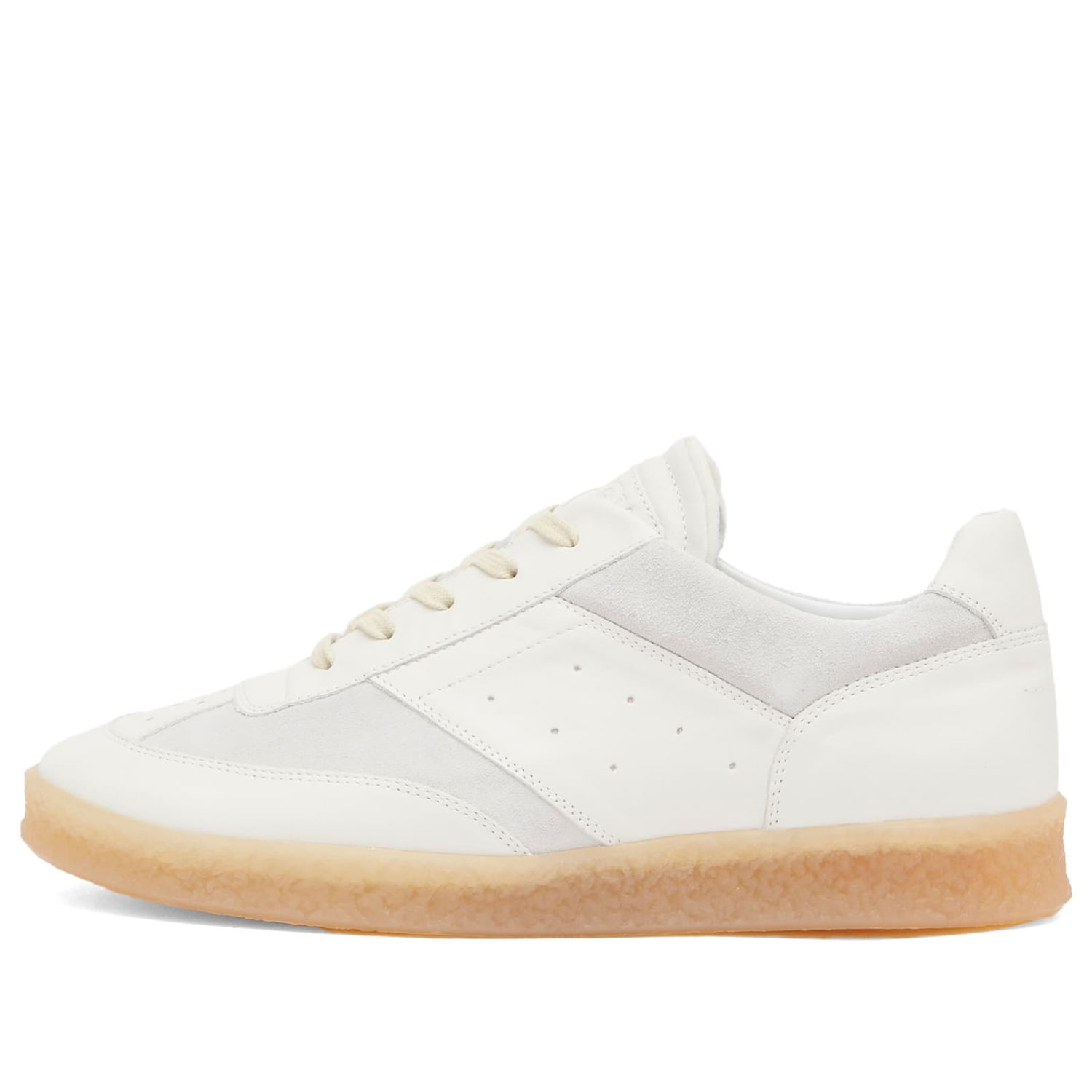 Sneakers og sko Maison Margiela MM6 Maison Margiela Leather Lace Up Hvid | SH1WS0012-P6435-HA616, 0