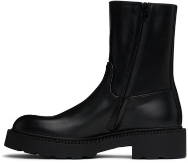 Sneakers og sko The Row Nobilis Platform Boots Sort | F1558-L58, 2