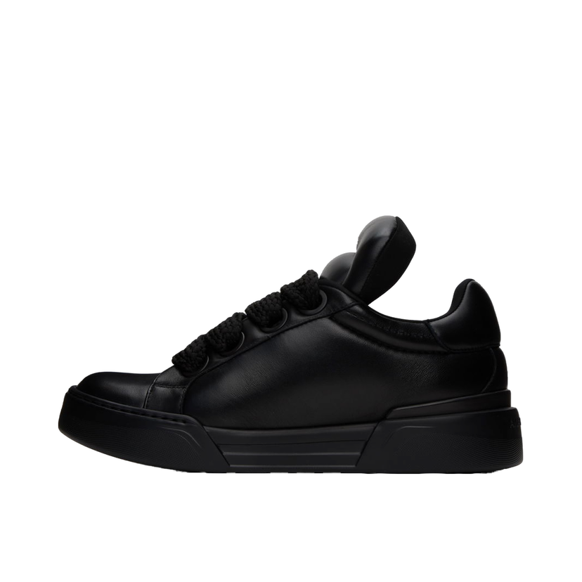 Sneakers og sko Dolce & Gabbana Black Mega Skate Sneakers Sort | CS2223AP555