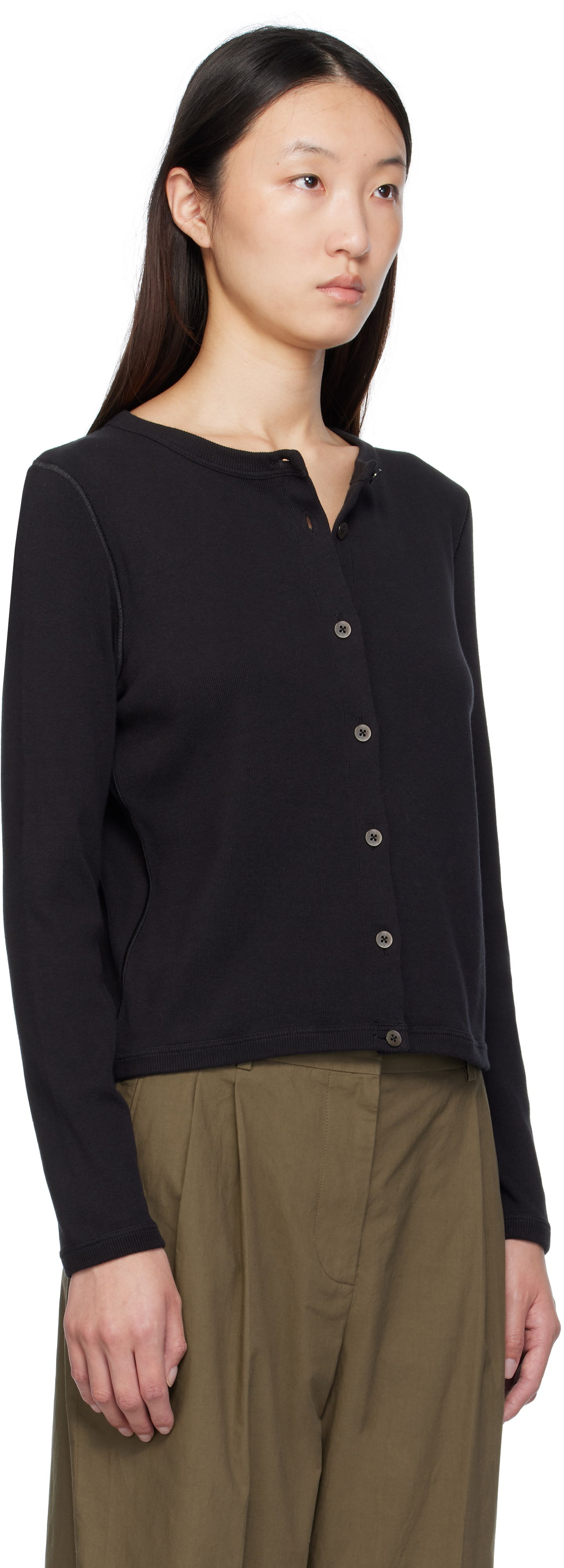 Sweater The Row The Row Gretas Cardigan Sort | 8928-K660, 1