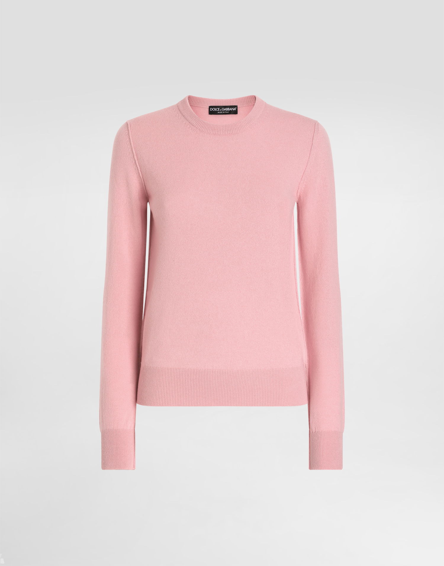 Sweater Dolce & Gabbana Dolce & Gabbana Cashmere Sweater With Inside-out Seams Lyserød | FXX48TJBW0BF0473, 0