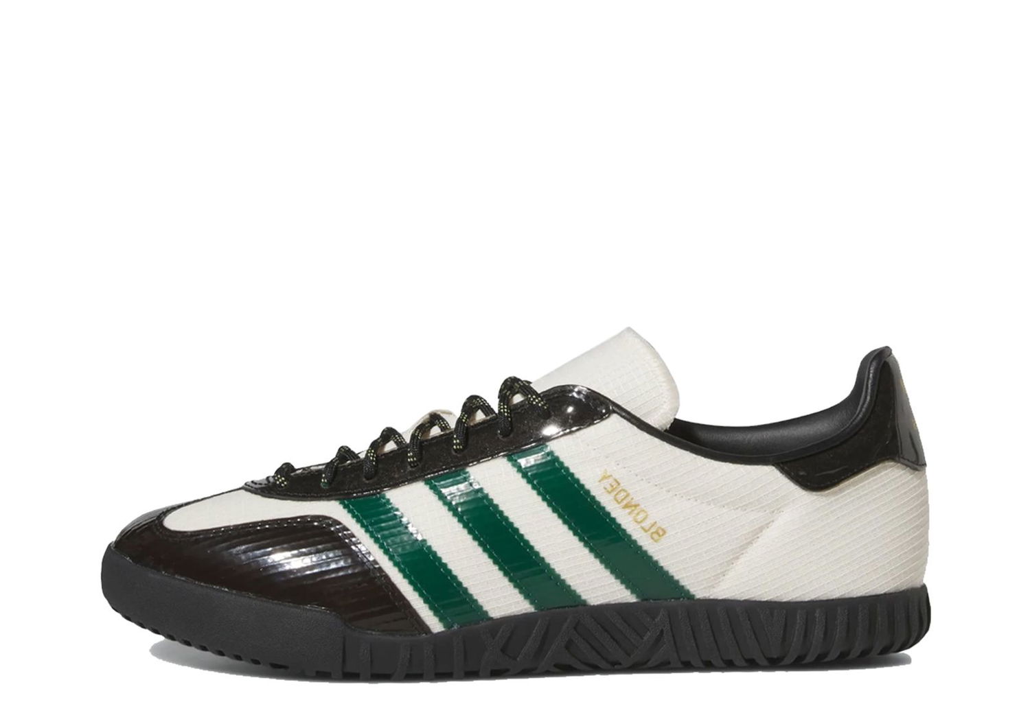 Sneakers og sko adidas Originals A.B. Gazelle Indoor Blondey McCoy Chalk White Noble Sort | IF0200, 1