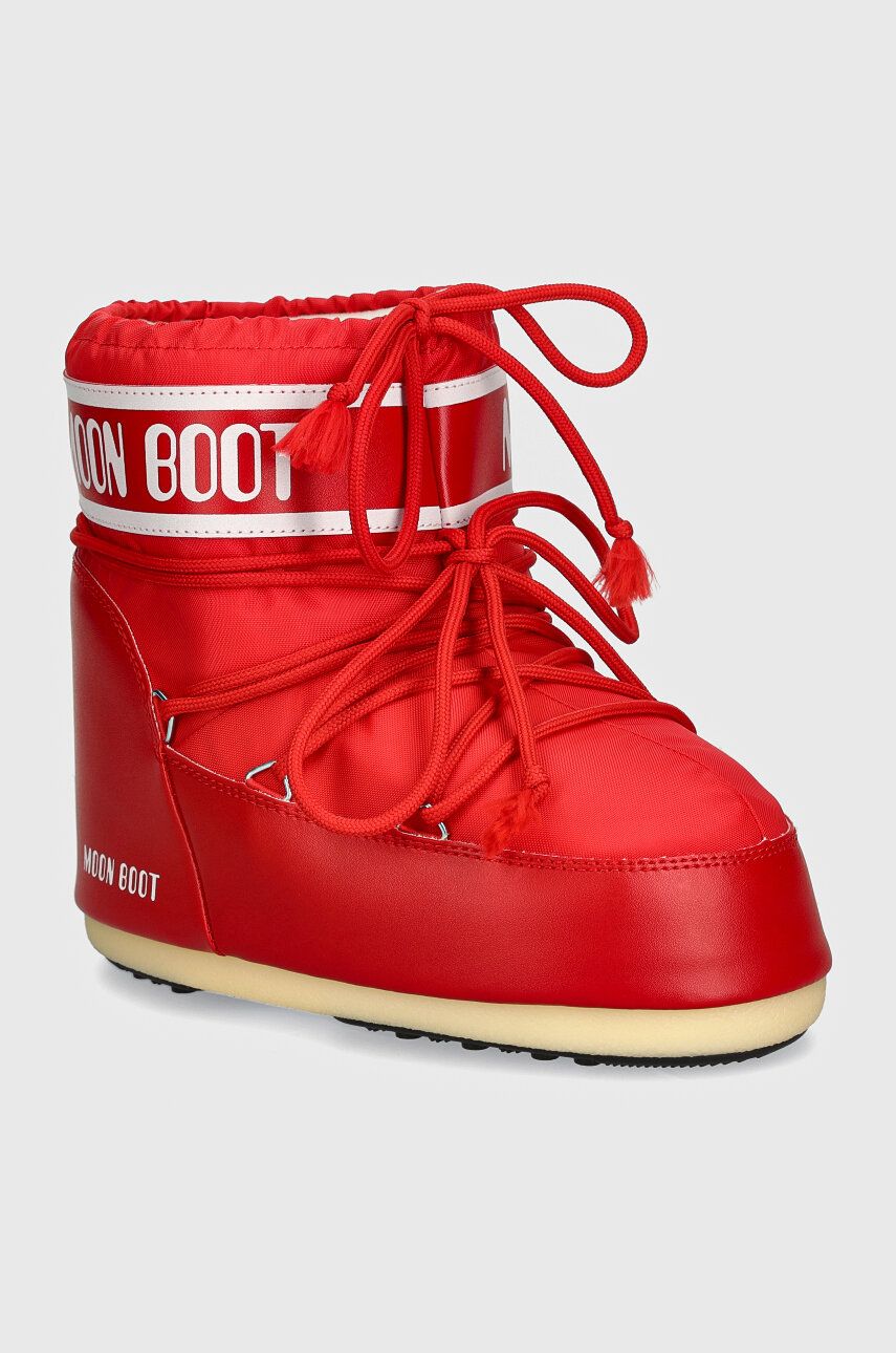 Sneakers og sko Moon Boot MB ICON LOW NYLON Boots Rød | 80D1409340.D001, 0