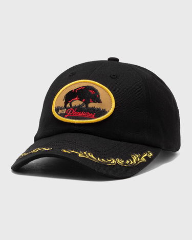 Kasket Pleasures Iuter Daniele Baseball Cap Sort | P24IU013-BLACK, 0