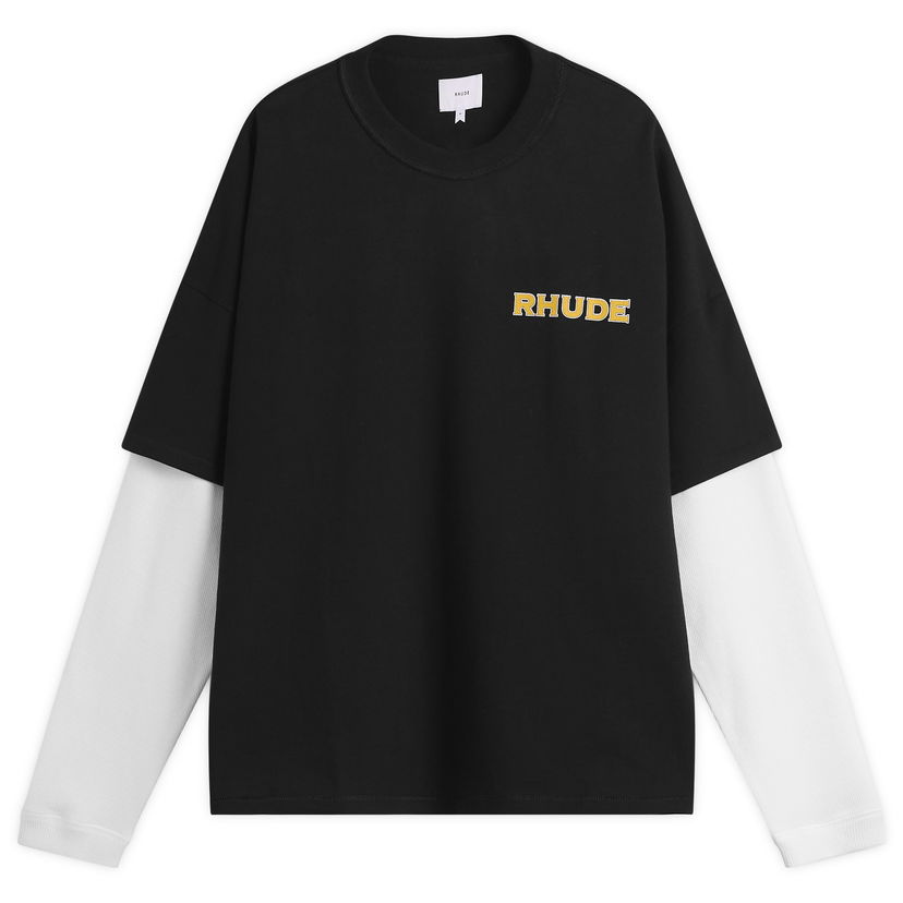 T-shirt Rhude Rhude Double-Layered T-Shirt, Size Large Sort | RHPF25TT19012-3028