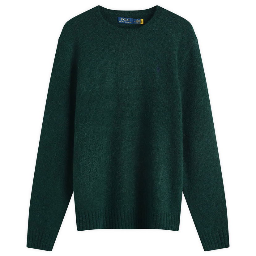 Sweater Polo by Ralph Lauren Pullover Large Green Grøn | 710918805505
