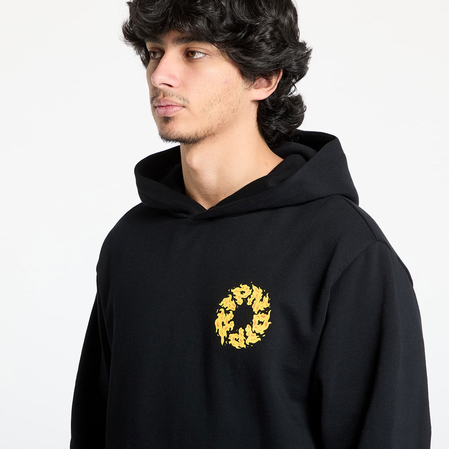 Sweatshirt RIPNDIP RIPNDIP Burn In Heck Hoodie Sort | RNDHOL24132, 1