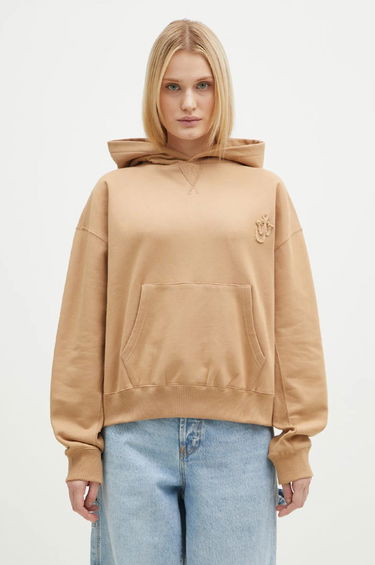 Sweatshirt JW Anderson JW Anderson Anchor Logo Hoodie Brun | JW0183.PG1631.132, 1