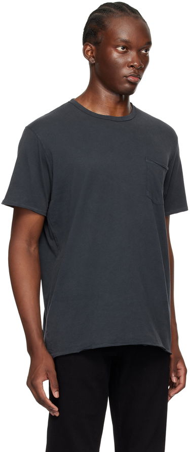 T-shirt rag & bone Miles Pocket T-Shirt Hvid | MBC21PT0236N23, 4