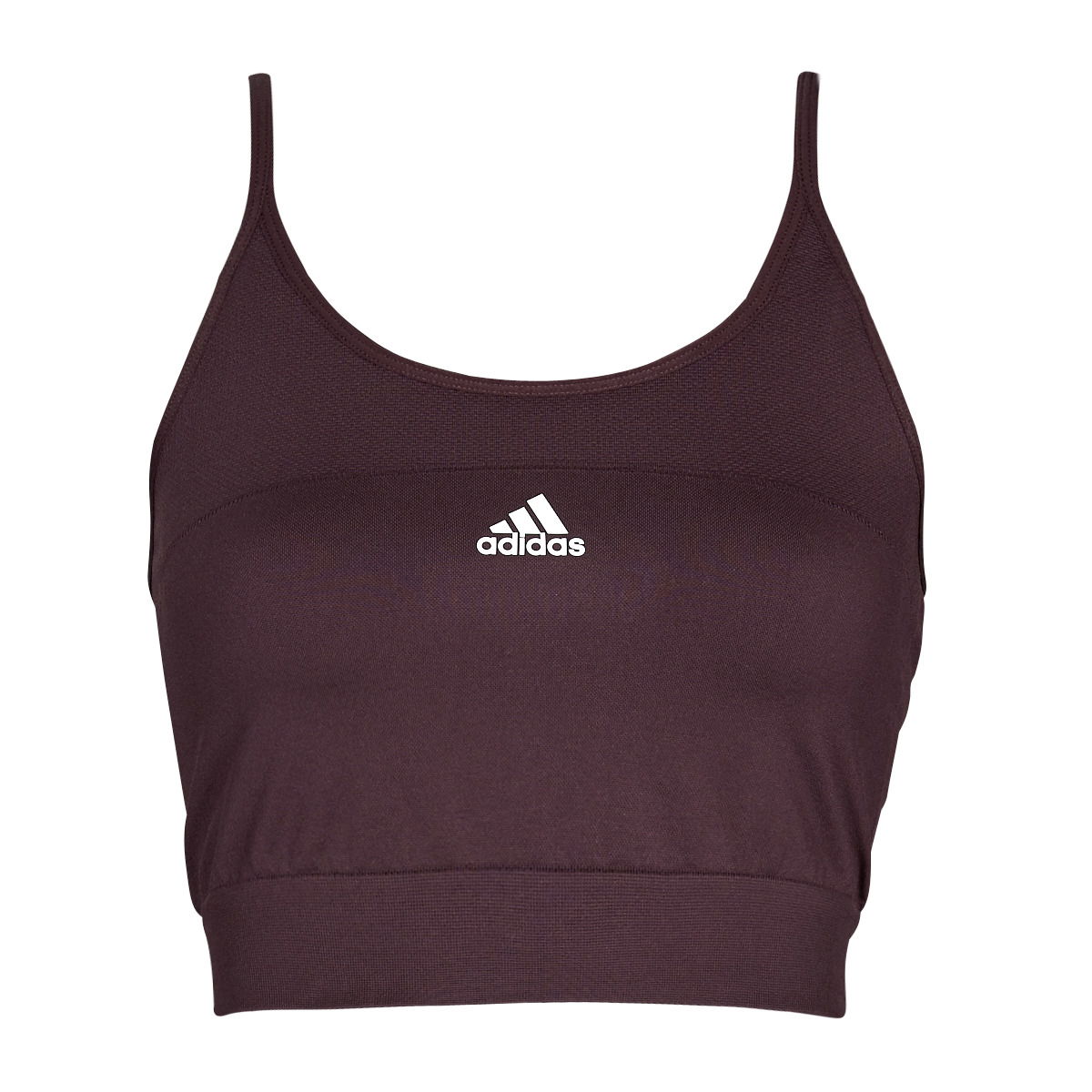 Bh adidas Originals W SML SPAGCROP Sport Bra Bourgogne | HJ9869, 0