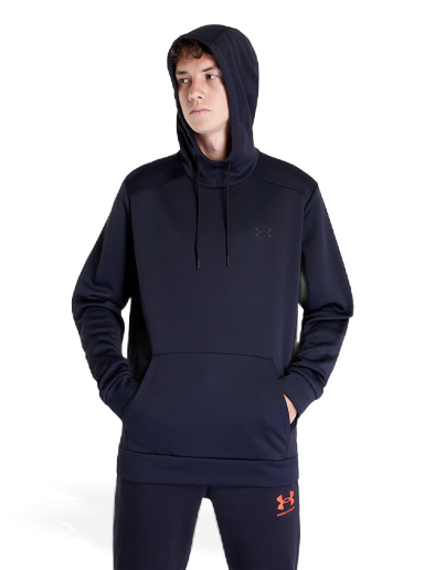 Sweatshirt Under Armour Fleece Hoodie Sort | 1373353-001
