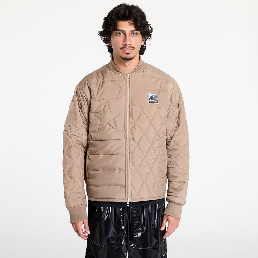 Bomberjakke Pleasures Stonehenge Quilted Jacket Beige | P24W016 BROWN