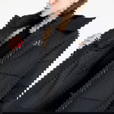 Puffer jakke Emporio Armani Black Bomber Jacket Sort | 6DTB09TN8AZ0210, 3