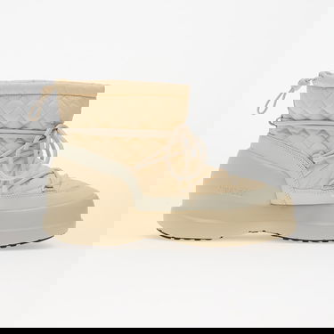 Sneakers og sko Moon Boot Mezzaluna Quilted Mid Waterproof Boots Beige | 80D2500020-L002, 4
