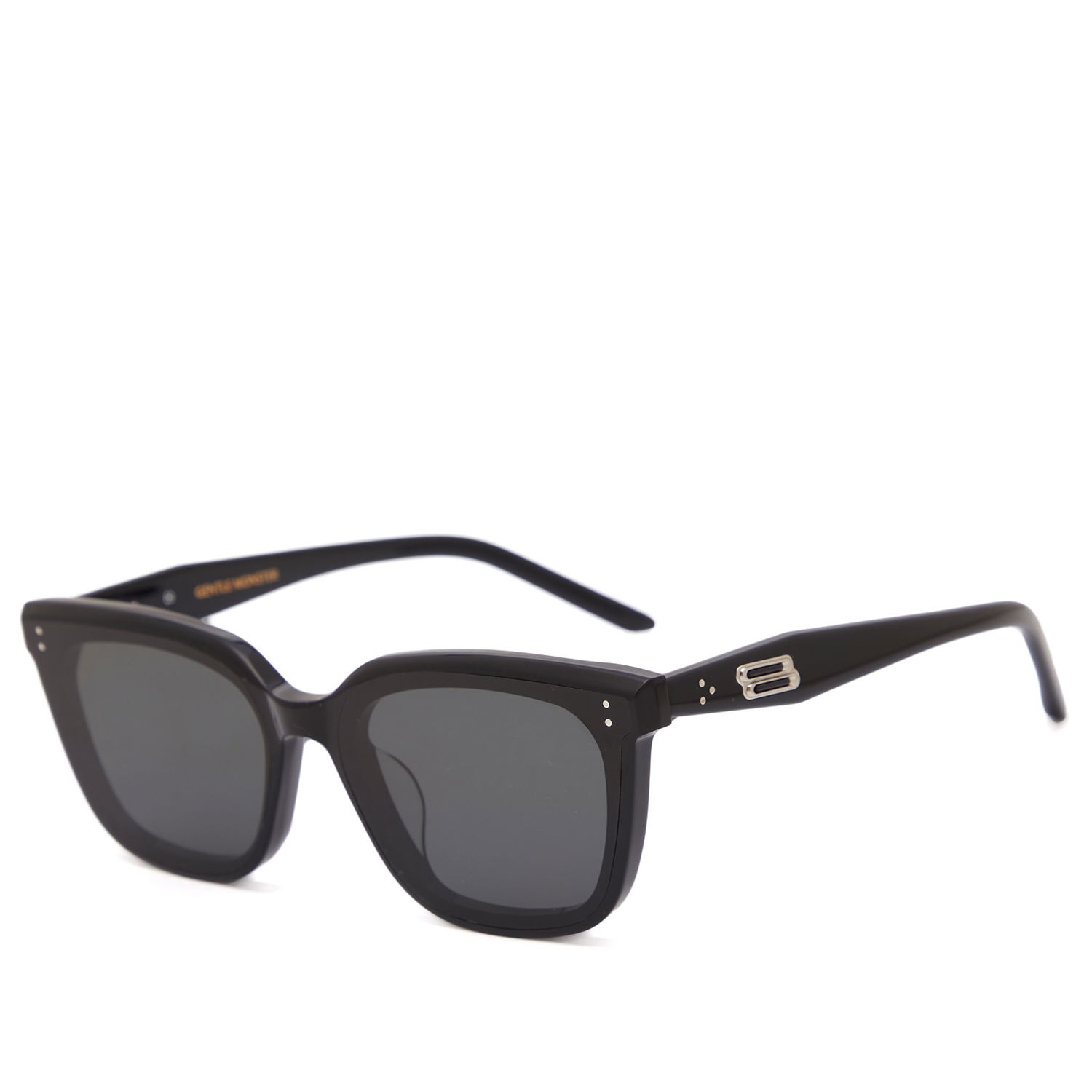 Solbriller Gentle Monster Black Tote Square Sunglasses Sort | TOTE-01, 0