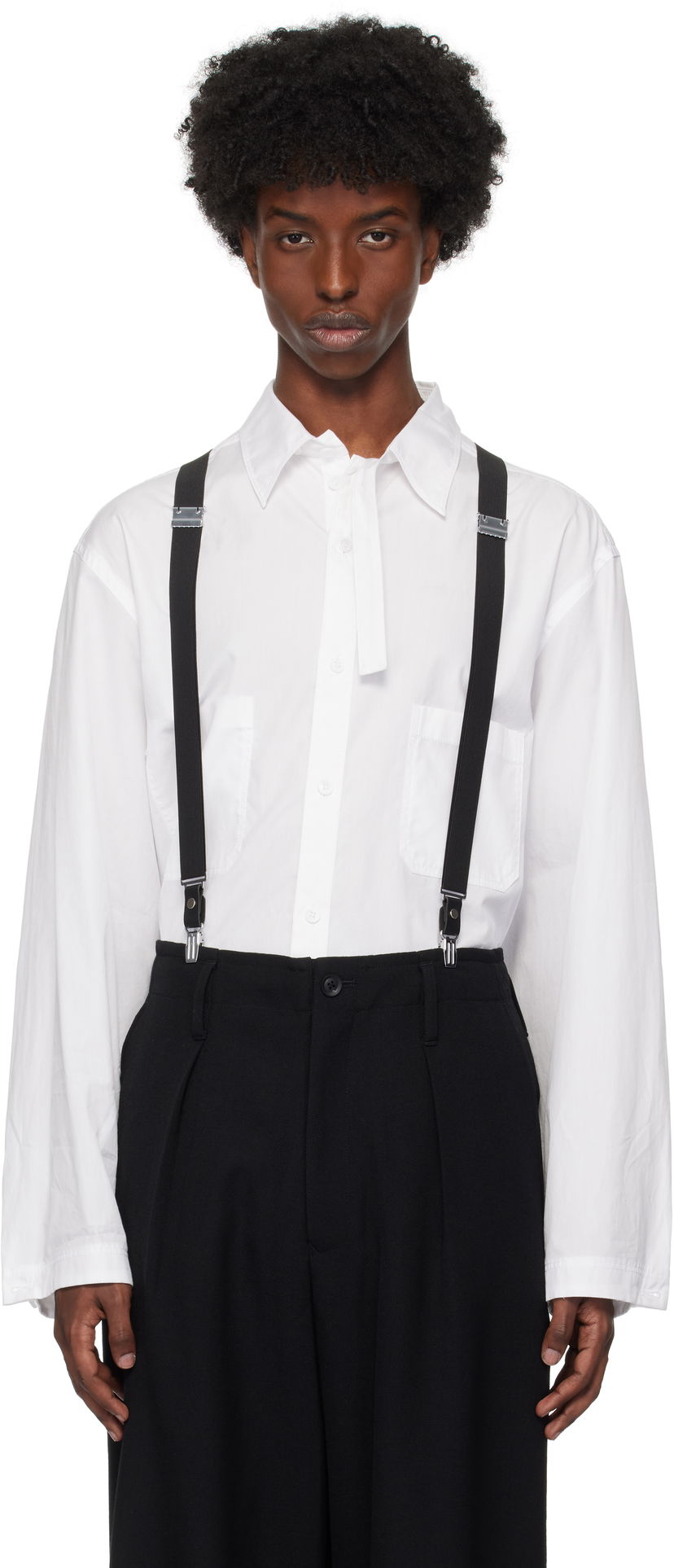 Bælter Yohji Yamamoto 2Way Suspenders Sort | HO-Q01-970