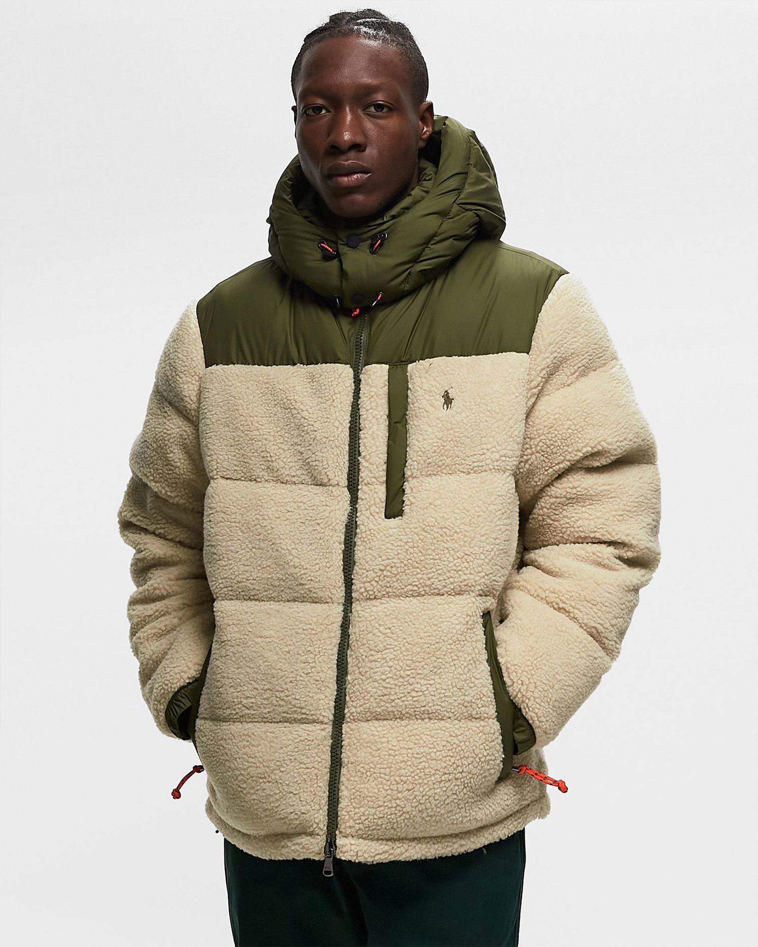 Puffer jakke Polo by Ralph Lauren HIPILE ELCAP-INSULATED-COAT Beige | 710907559002, 1