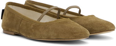 Sneakers og sko A.P.C. A.P.C. Swan Ballerina Flats Grøn | PXBTG-F53295, 3