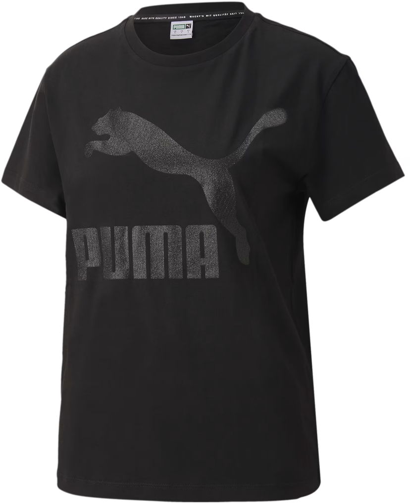 T-shirt Puma Classics Logo Graphic T-Shirt Sort | 597618-051